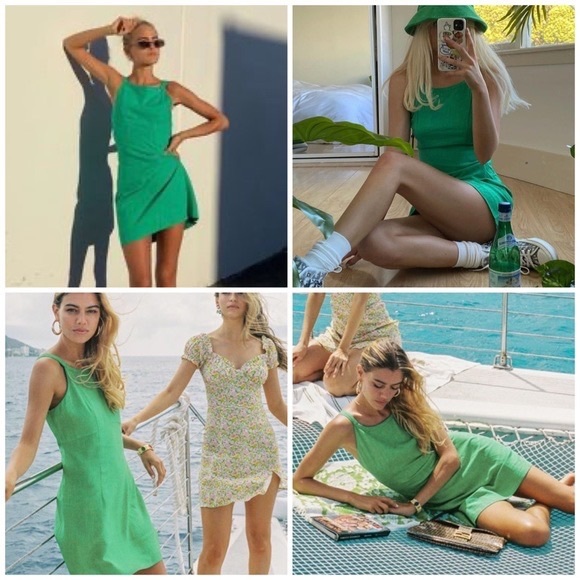 With Jean Lexi Dress | Forrest - Picture 3 of 4